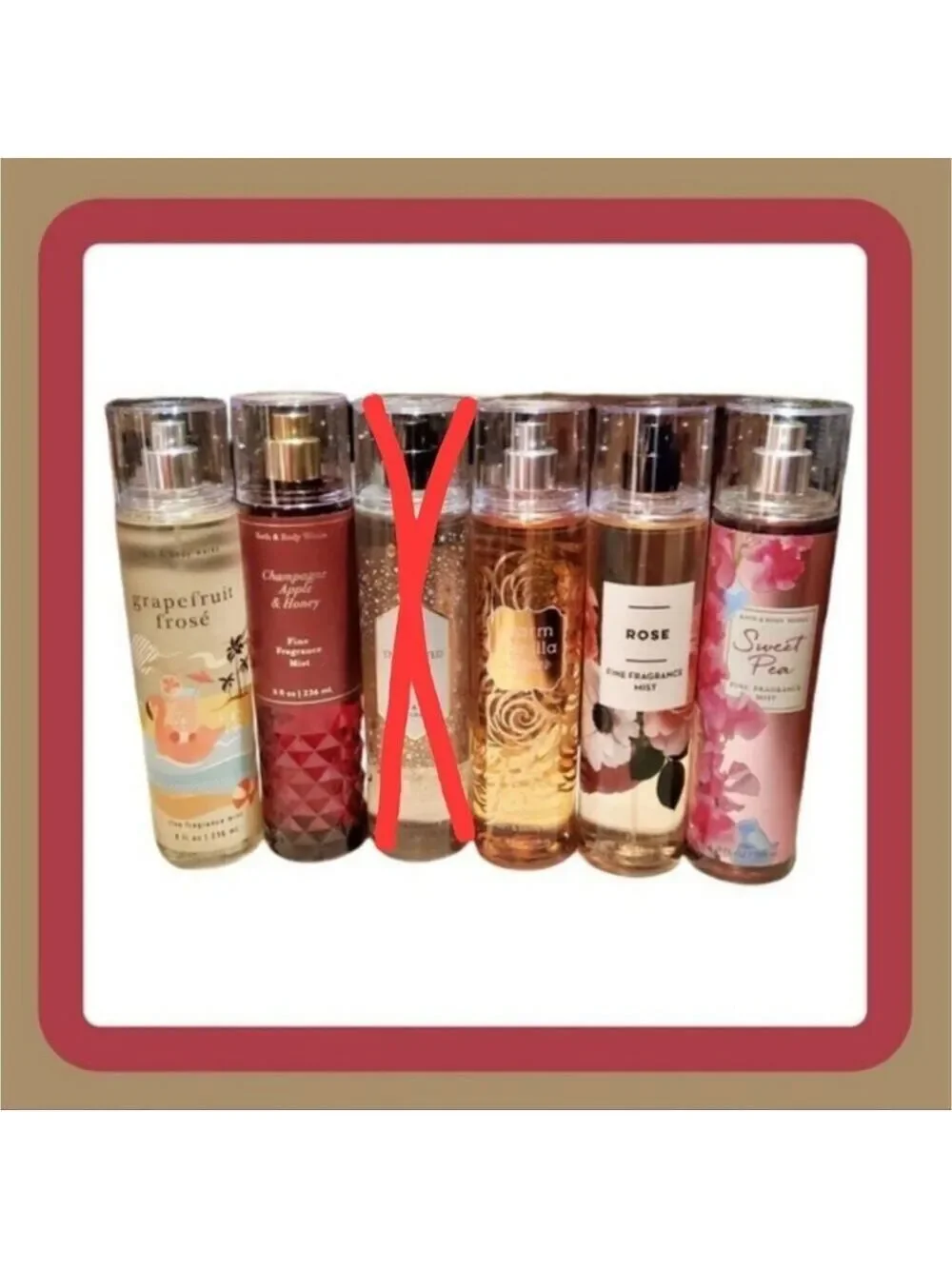 2 New Bath and Body Works Fragrance Sprays